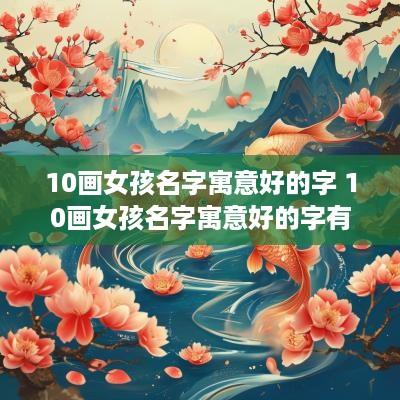 10画女孩名字寓意好的字 10画女孩名字寓意好的字有哪些