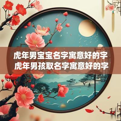 蛇年男宝宝名字寓意好的字 蛇年男孩取名字寓意好的字