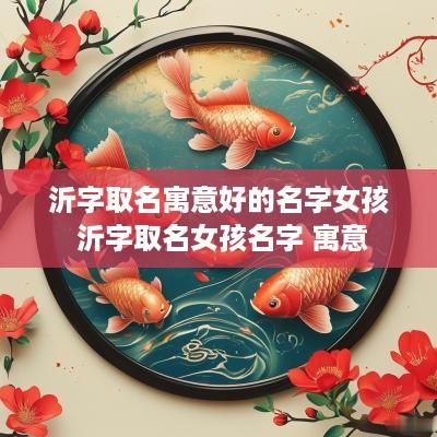沂字取名寓意好的名字女孩 沂字取名女孩名字 寓意