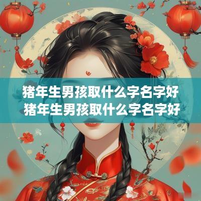 猪年生男孩取什么字名字好 猪年生男孩取什么字名字好一点