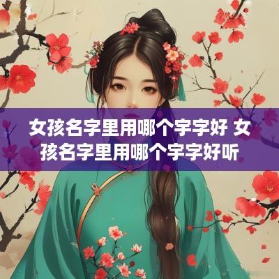 女孩名字里用哪个宇字好 女孩名字里用哪个宇字好听