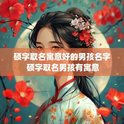 硕字取名寓意好的男孩名字 硕字取名男孩有寓意