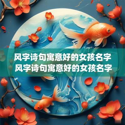 风字诗句寓意好的女孩名字 风字诗句寓意好的女孩名字有哪些