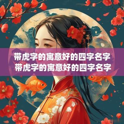 带虎字的寓意好的四字名字 带虎字的寓意好的四字名字大全