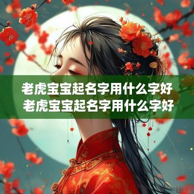 老虎宝宝起名字用什么字好 老虎宝宝起名字用什么字好男孩