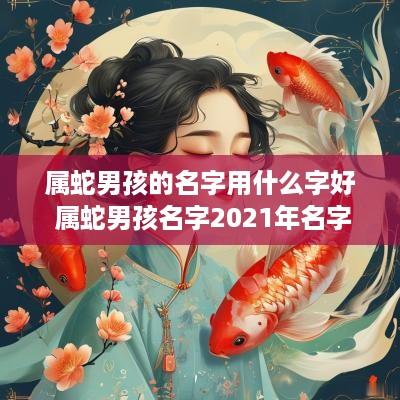 属蛇男孩的名字用什么字好 属蛇男孩名字2025年名字大全