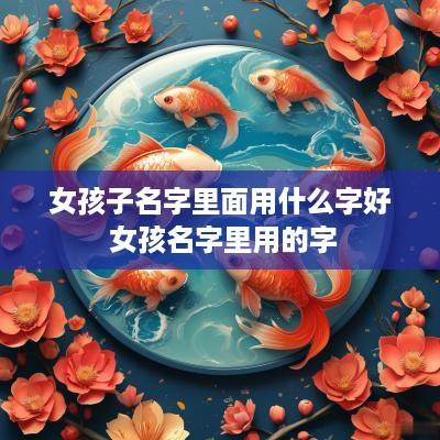 女孩子名字里面用什么字好 女孩名字里用的字