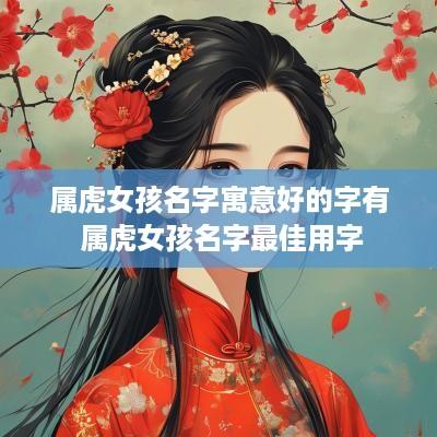 属虎女孩名字寓意好的字有 属虎女孩名字最佳用字