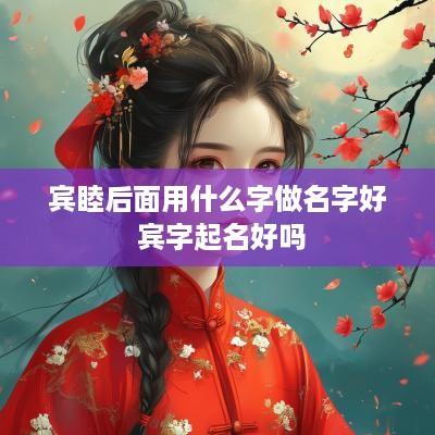 宾睦后面用什么字做名字好 宾字起名好吗