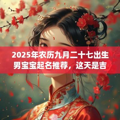 2025年农历九月二十七出生男宝宝起名推荐，这天是吉日吗？