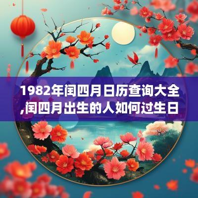 1982年闰四月日历查询大全,闰四月出生的人如何过生日？