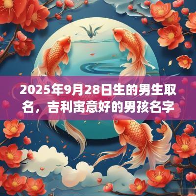2025年9月28日生的男生取名，吉利寓意好的男孩名字锦集
