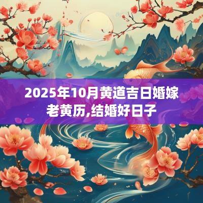 2025年10月黄道吉日婚嫁老黄历,结婚好日子