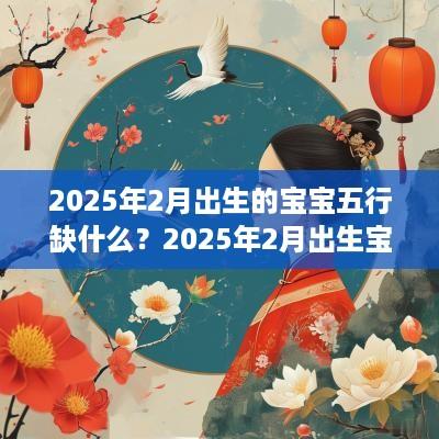 2025年2月出生的宝宝五行缺什么？2025年2月出生宝宝五行起名