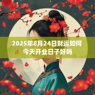 2025年8月24日财运如何 今天开业日子好吗