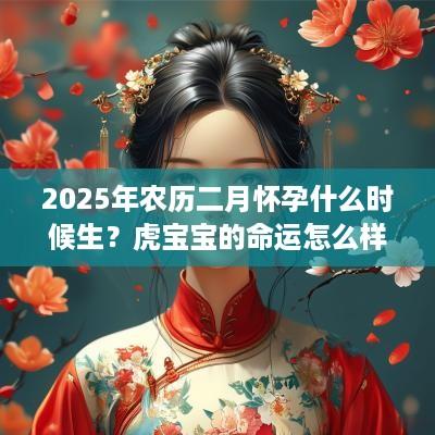 2025年农历二月怀孕什么时候生？虎宝宝的命运怎么样？