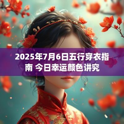 2025年7月6日五行穿衣指南 今日幸运颜色讲究