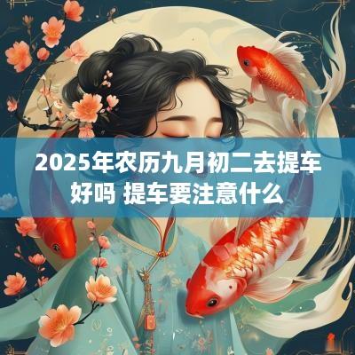 2025年农历九月初二去提车好吗 提车要注意什么