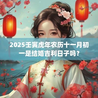 2025壬寅蛇年农历十一月初一是结婚吉利日子吗？