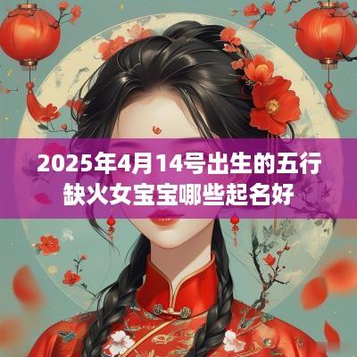 2025年4月14号出生的五行缺火女宝宝哪些起名好