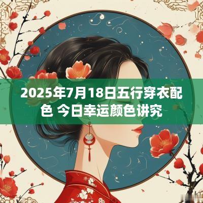 2025年7月18日五行穿衣配色 今日幸运颜色讲究