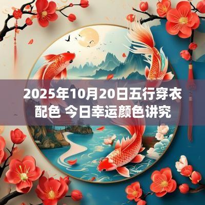 2025年10月20日五行穿衣配色 今日幸运颜色讲究