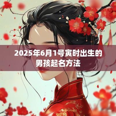 2025年6月1号寅时出生的男孩起名方法