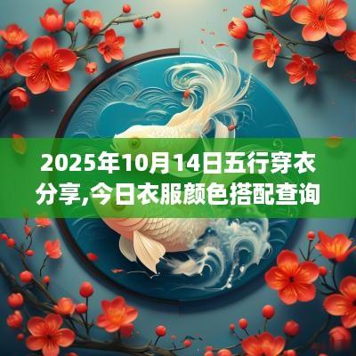 2025年10月14日五行穿衣分享,今日衣服颜色搭配查询