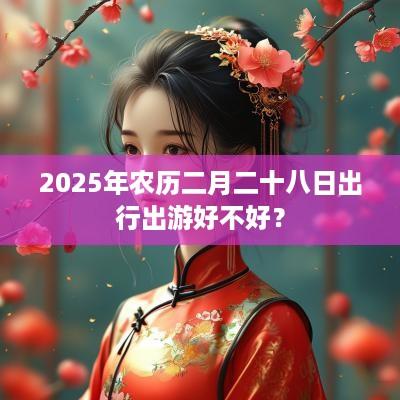 2025年农历二月二十八日出行出游好不好？