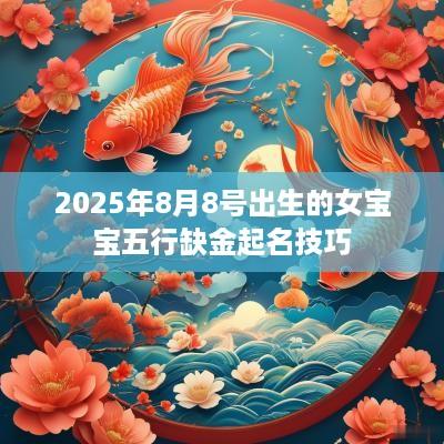 2025年8月8号出生的女宝宝五行缺金起名技巧
