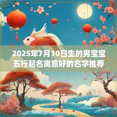2025年7月10日生的男宝宝五行起名寓意好的名字推荐