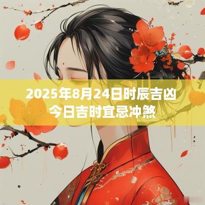 2025年8月24日时辰吉凶 今日吉时宜忌冲煞