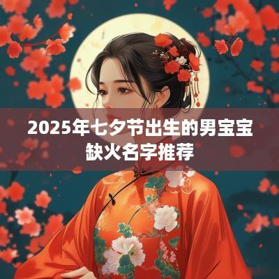 2025年七夕节出生的男宝宝缺火名字推荐