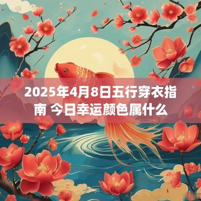 2025年4月8日五行穿衣指南 今日幸运颜色属什么