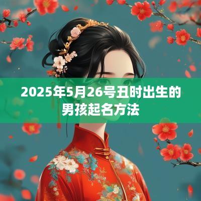2025年5月26号丑时出生的男孩起名方法