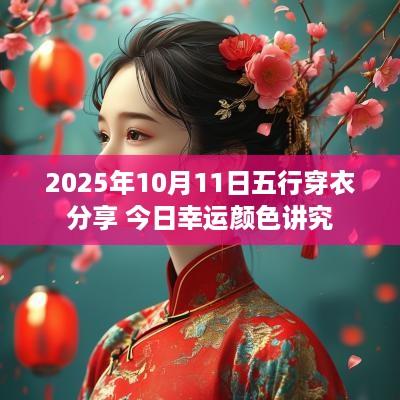 2025年10月11日五行穿衣分享 今日幸运颜色讲究