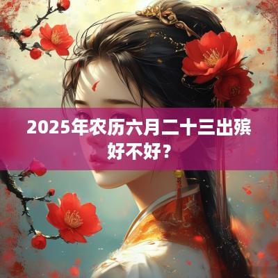 2025年农历六月二十三出殡好不好？