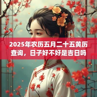 2025年农历五月二十五黄历查询，日子好不好是吉日吗？