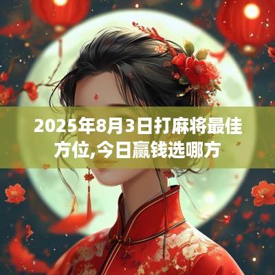 2025年8月3日打麻将最佳方位,今日赢钱选哪方