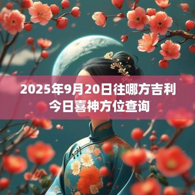 2025年9月20日往哪方吉利 今日喜神方位查询