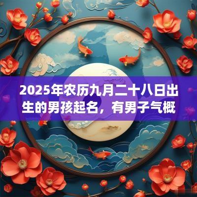 2025年农历九月二十八日出生的男孩起名，有男子气概的好名字推荐
