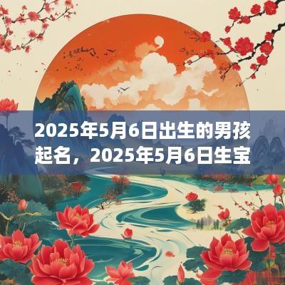 2025年5月6日出生的男孩起名，2025年5月6日生宝宝好吗？