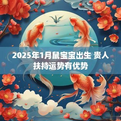 2026年1月鼠宝宝出生 贵人扶持运势有优势 2026年1月鼠宝宝出生 贵人扶持运势有优势