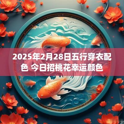 2025年2月28日五行穿衣配色 今日招桃花幸运颜色