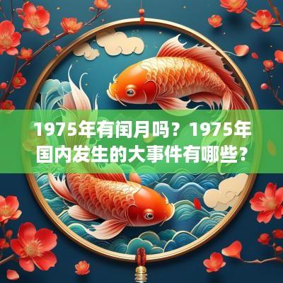 1975年有闰月吗？1975年国内发生的大事件有哪些？