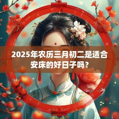 2025年农历三月初二是适合安床的好日子吗？