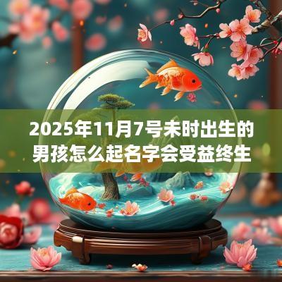 2025年11月7号未时出生的男孩怎么起名字会受益终生