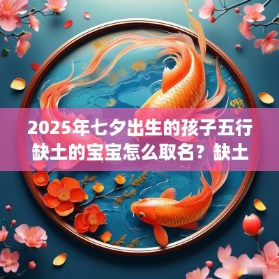 2025年七夕出生的孩子五行缺土的宝宝怎么取名？缺土取名有什么注意事项？