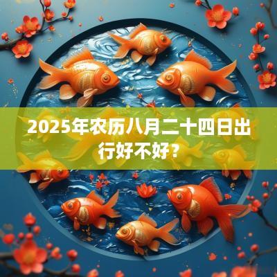 2025年农历八月二十四日出行好不好？