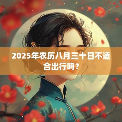 2025年农历八月三十日不适合出行吗？